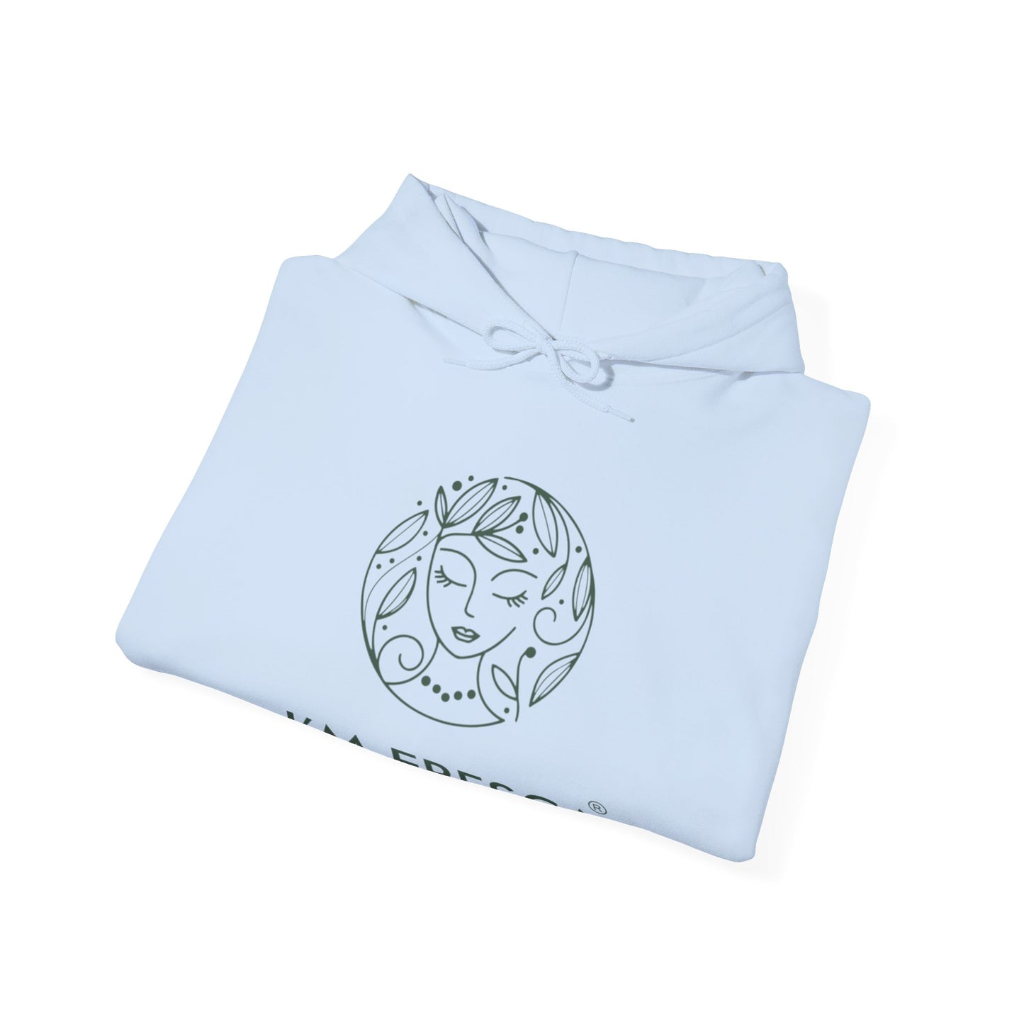 I'M FRESCA®️ Heavy Blend™ Hooded Sweatshirt *Earth Green Logo*