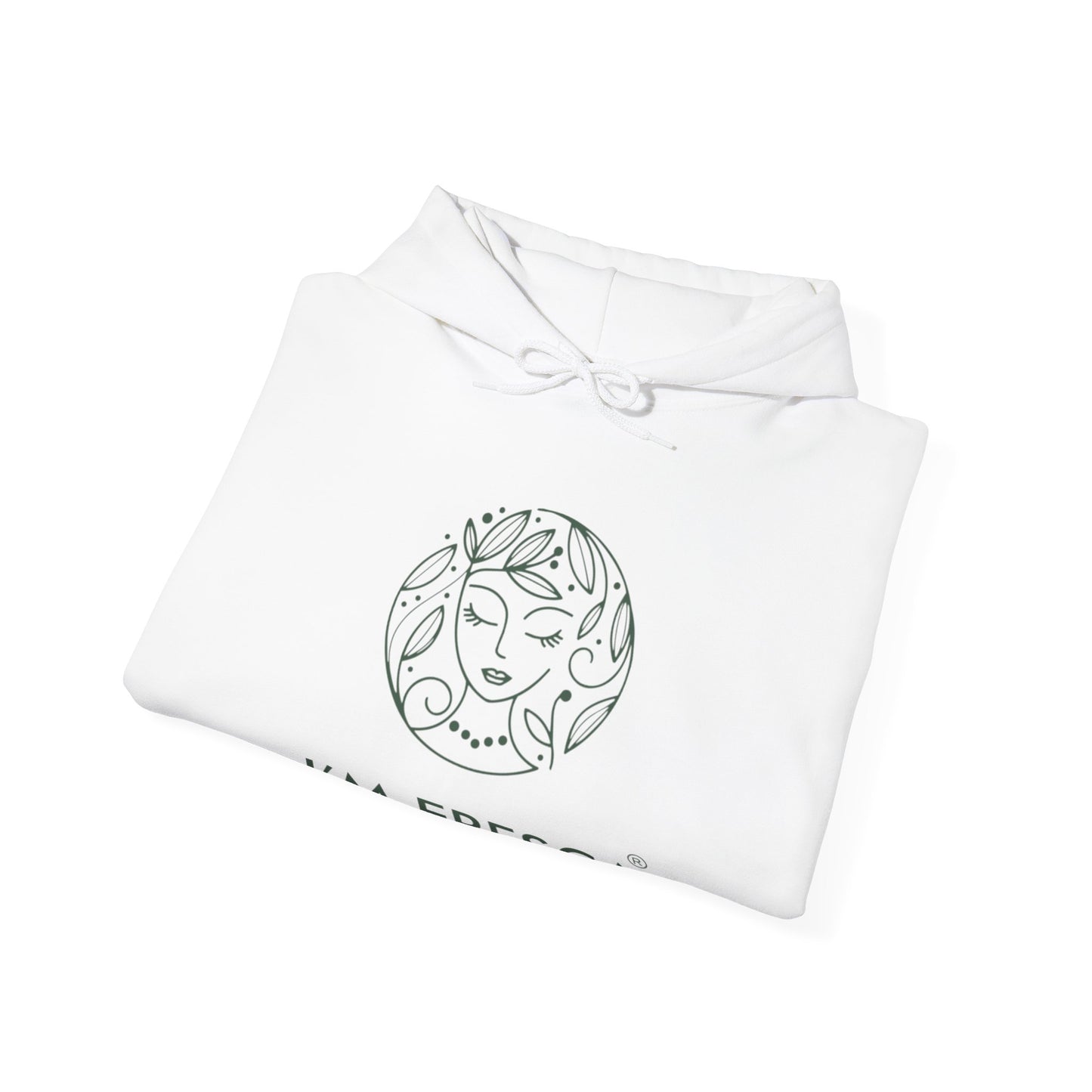 I'M FRESCA®️ Heavy Blend™ Hooded Sweatshirt *Earth Green Logo*