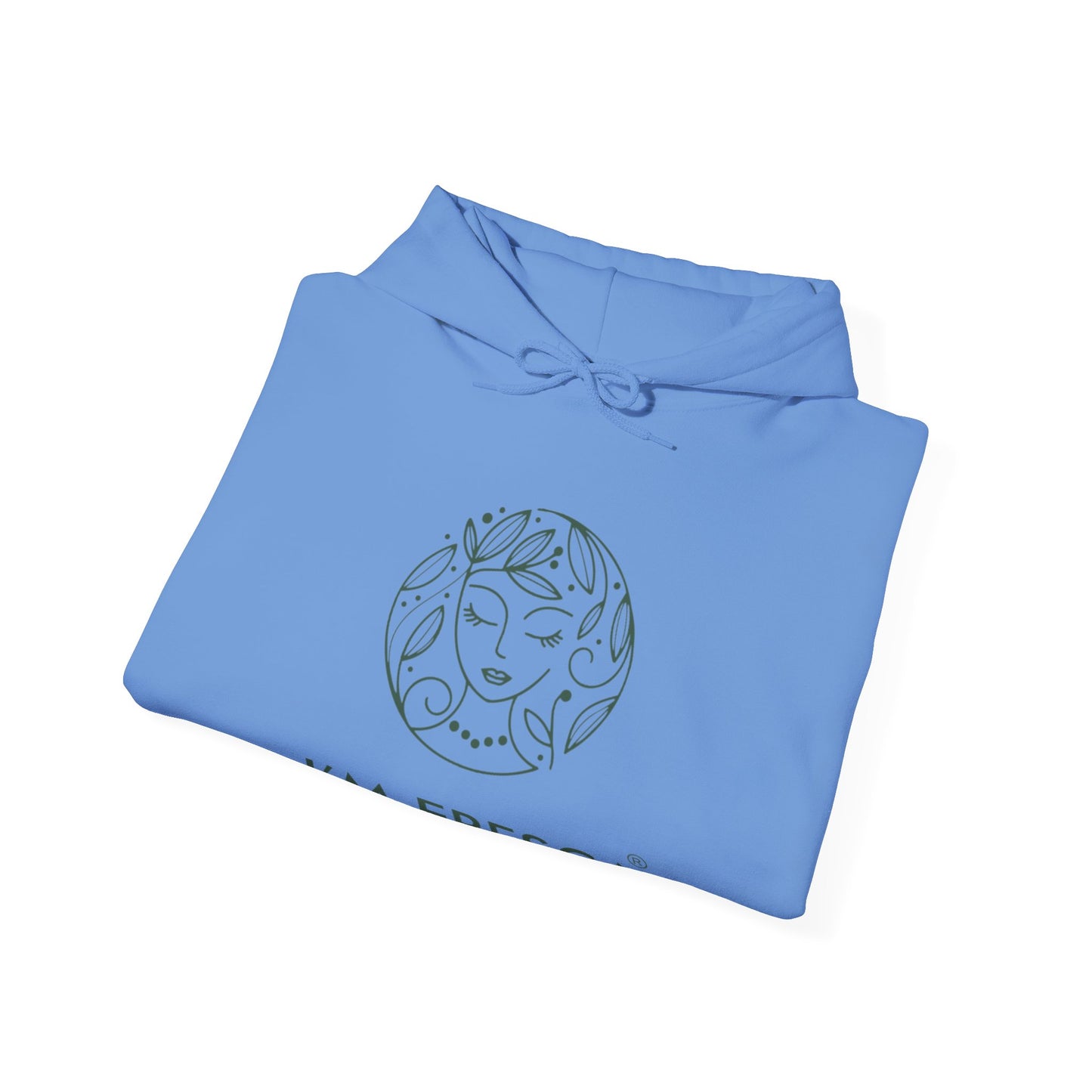 I'M FRESCA®️ Heavy Blend™ Hooded Sweatshirt *Earth Green Logo*