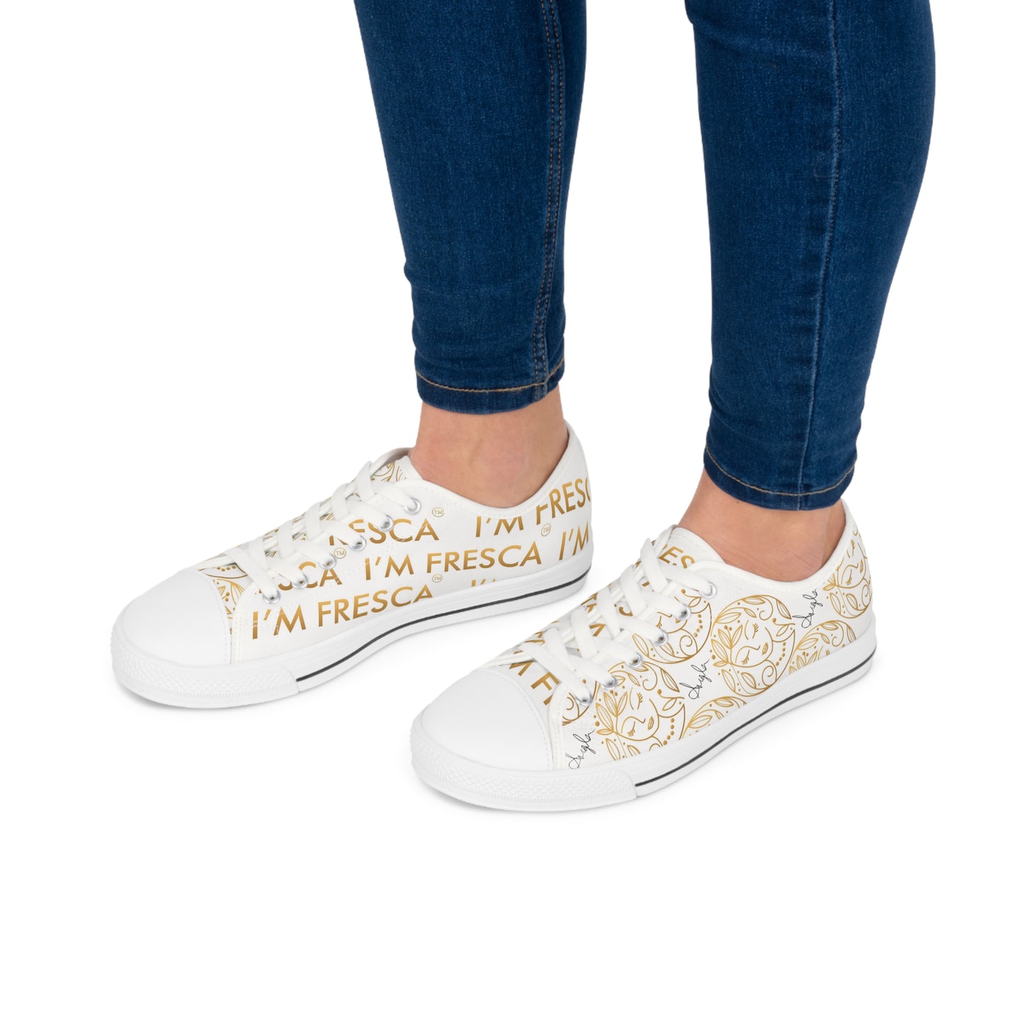 I'M FRESCA®️ *SIGNATURE EDITION* Women's Low Top Sneakers