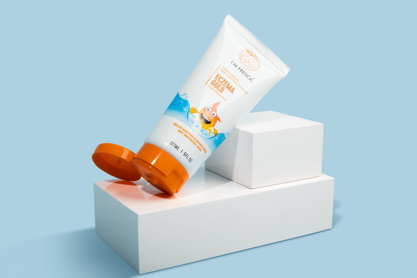 A tube of Gold Eczema cream