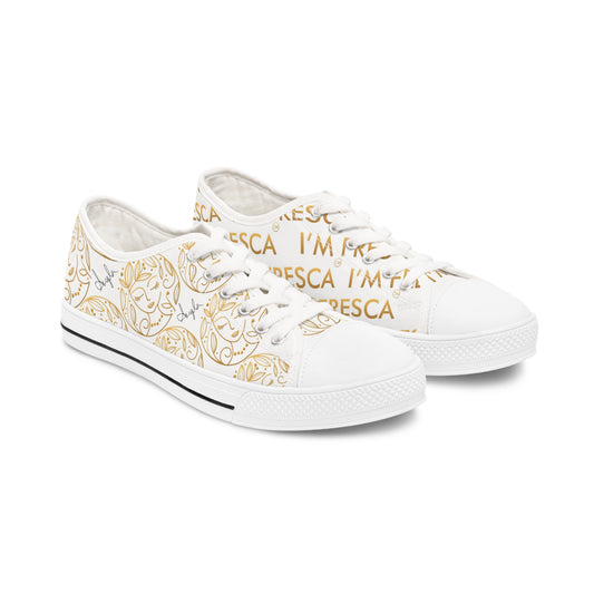 I'M FRESCA®️   *SIGNATURE EDITION*   Women's Low Top Sneakers
